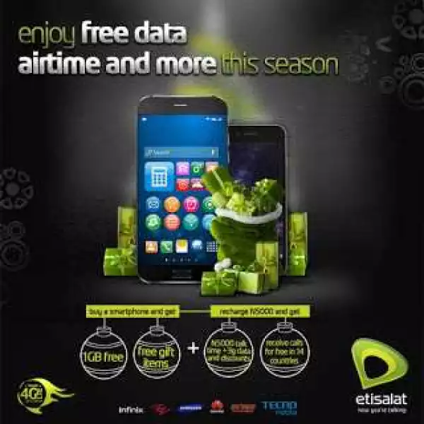 Etisalat Turning Christmas Green with "Green Xmas Offer"